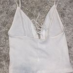 Brandy Melville White Cropped Tank Photo 1