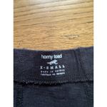 Horny Toad Women Skirt Size XS Organic Cotton Blend Black Stretch Skater Mini Photo 2