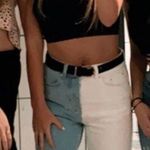 Adika Two Colored Mom Jeans Photo 2