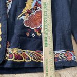 Anthropologie  Maeve Floral Embroidered Bohemian Folkloric Blazer Jacket Size 8 Photo 6