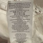 Michael Kors  White Lace Blouse Women’s M Fringe Hem‎ Short Sleeve Top Classic Photo 10