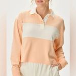 Outdoor Voices  Rugby Cropped Long Sleeve Polo Medium Photo 0