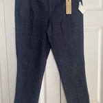 Tommy Hilfiger  Womens 10 Blue Dark Wash American Spirit Crop Denim Jeans NEW Photo 0