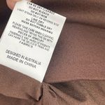 Elliatt  Dress Size Small Chocolate Brown NWT Camo Asymmetrical Satin Halter Photo 15