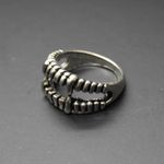 Jaws Ring Silver Photo 5