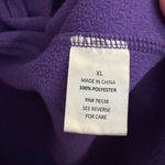 The Vermont Country Store Fleece Full Zip Vest Pockets Purple Size XL Photo 7