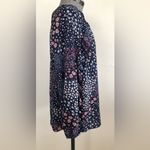 Cooper and Ella Womens Semi Sheer Loose Smock Blouse Top Frill On 3/4 Sleeve Photo 2