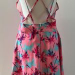 Qian Li | ladies Hawaiian print sundress. Size: 2XL Pink Size 2X Photo 2