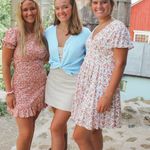 Francesca's Pink Floral dress  Photo 4