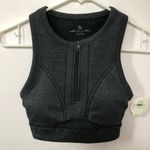 Aerie Offline Seamless Zip Longline Sports Bra Photo 3