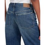 Madewell Petite Low Slung Baggy Crop Jean Croswell Wash Blue Relaxed US 30 P NWT Photo 4