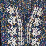 Mason & Belle Womens Peasant Blouse Boho Embroidered Floral Top Photo 2