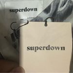 superdown  Kina Mini Dress in White Leopard
NWT M Photo 3