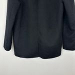 J.Crew  Leighton Blazer Jacket Double Faced Wool Blend Relaxed Black US 0 NWT Photo 11
