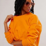 Free People NWT  Luna Pullover Marigold Sweater Photo 0