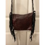 Jimmi Wz Small  Natural Leather Handmade Western Fringe Crossbody Bag Photo 8