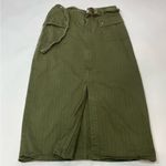 Marissa Webb Belted Utility Skirt Olive green Size 10 Photo 2