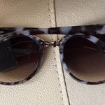 New Judith Leiber Sandstone Cat's Eye Sunglasses Photo 1