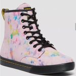 Dr. Martens Women’s Pink Sheridan Confetti Suede Boots Size 7 NEW MSRP 140.00 Photo 0