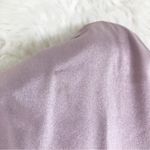 Parker Mauve Pink One Shoulder Long Sleeve Blouse Top 100% Silk Size Medium New Photo 10