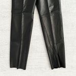 Reed Sportswear Black Leather Deadstock High Waist Straight Pants Trousers 10 Photo 4
