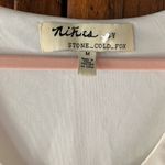 Stone Cold Fox  | Ivory Bell Sleeve Crochet Mini Dress Medium Photo 5