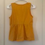 Mason & Belle Embroidered Yellow Sleeveless Top Photo 2