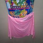 NWOT Tropical Print Halter Swimsuit SZ Photo 6