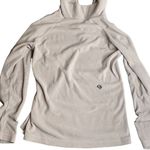 Mountain Hardwear Microchill Zip T Fleece Pullover gray women’s size medium Photo 1