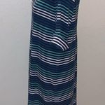Croft & Barrow  green striped casual short sleeve sheath dress Photo 3