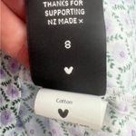 Kilt New Zealand cotton Lennox floral top NZ 8 US XS oversized Blue Photo 4