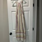 Listicle DAYTIME DREAMIN' STRIPE MIDI IN CREAM  Size Medium Dry Goods Photo 4