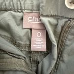 Chico's Capri Pants Women's Size 0 Olive Green Stretch Fit Casual Fall Photo 3