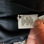 Westport  Navy Paisley Cold Shoulder Blouse Size Medium Photo 10