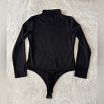 EXPRESS  Body Contour High Compression Mock Neck Long Sleeve Bodysuit Large Photo 3