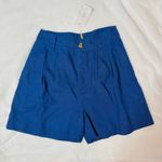 mille Women's Maxwell Short in Navy Linen Photo 0