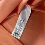 ASOS Dress Womens US 10 Orange Strapless Midi Ruched Asymmetric Formal Photo 5