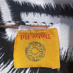 Ruby Rd. Black and White Zigzag Blouse Size L Photo 1