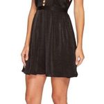 Free People Black Gabby's Party All Night Fit & Flare Mini Dress Photo 0