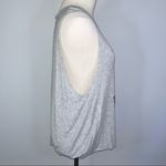 Daytrip THE BUCKLE // Heathered Gray Open Back Graphic Tank Top Medium Photo 5