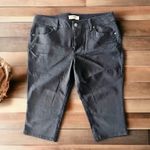 D. Jeans New York Black Capris Shorts in Black, Size 16 New w/o Tag Photo 7