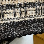 House of Harlow 1960 Black and Cream Knit Sweater size L Size L Photo 4