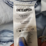 One Teaspoon  Streetwalkers High Waist Straight Leg Trouser Denim Jeans - Kansas Photo 6