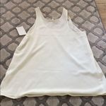 NWT Cream Dressy Tank Size XS Photo 5