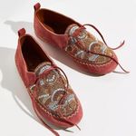 Free People  LLANI SHOES Beaded Moccasin Slippers Size 37 NWOT $118 Photo 0