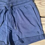 icyzone  navy blue women’s sweat shorts with pockets Photo 2