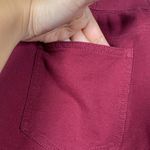 Quacker Factory Dream Jeannes by Quaker Factory Maroon Pull On Pants Size Med EUC #DS-1667 Photo 6