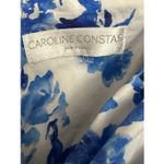 Caroline Constas Floral Tops White Size L Photo 3