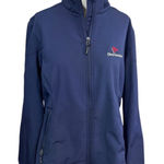 Core 365‎ by North End Logic Navy Softshell Jacket One America Logo Women's L Blue Size L Photo 0