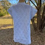 THML Mohair Pinstriped V-Neck Short Sleeve Mini Dress Size XS Photo 4